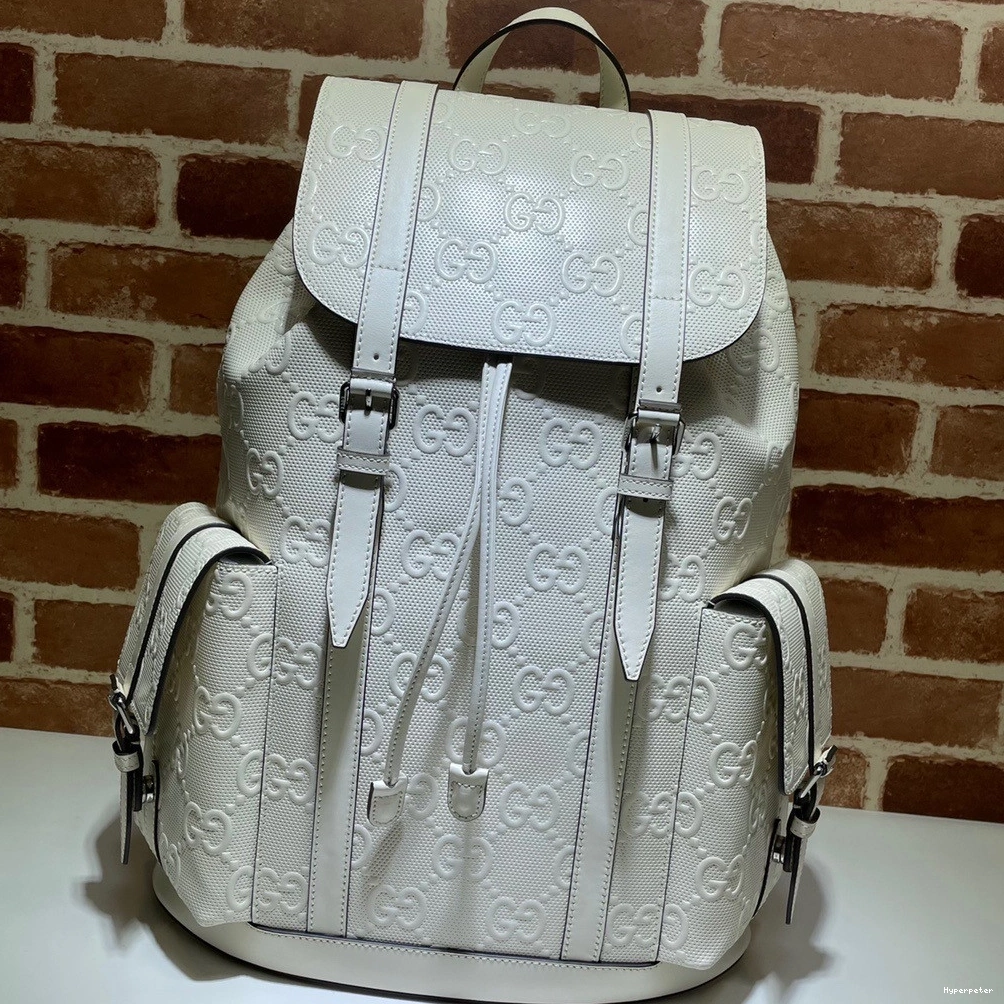GUCCI embossed GG backpack 0725